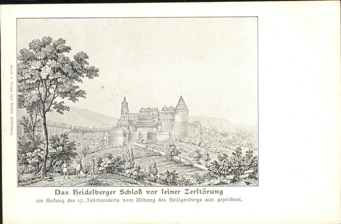 Heidelberg Neckar Schloss