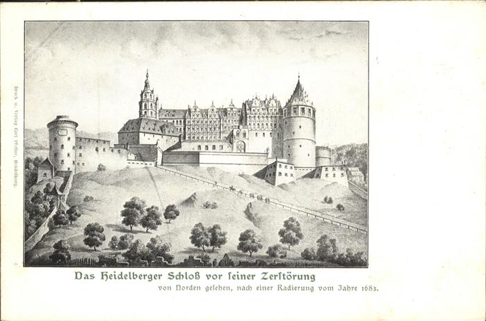 Heidelberg Neckar Schloss