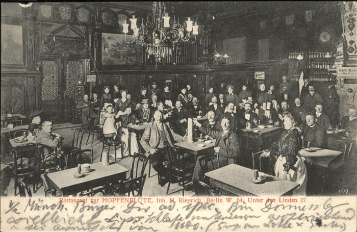 Berlin Restaurant Hopfenblüte