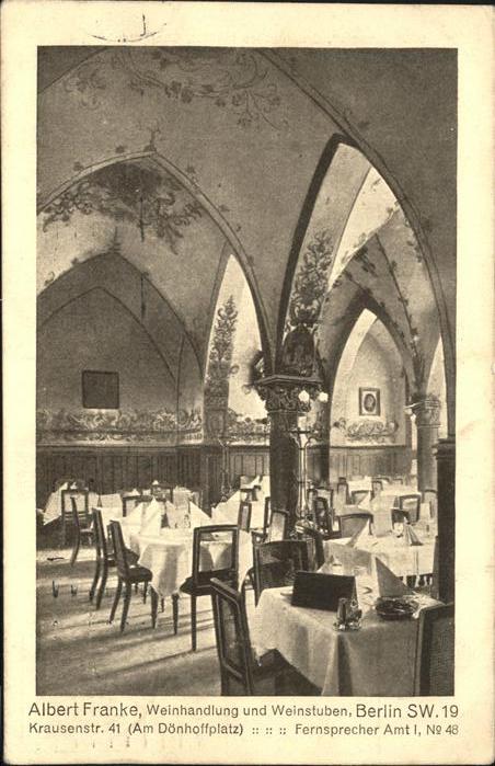 Berlin Weinhandlung Franke