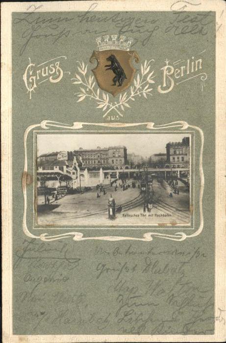 Berlin Hallesches Tor
Prägedruck