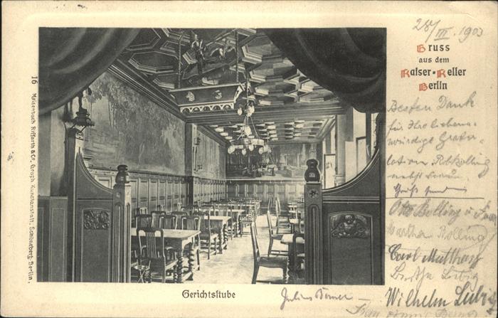 Berlin Kaiser-Keller