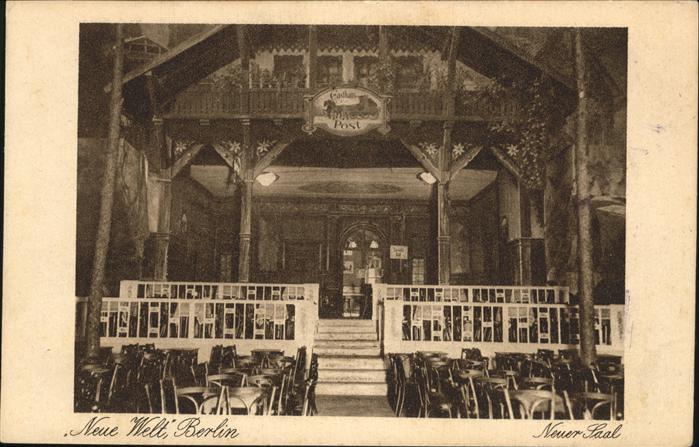 Berlin Neue Welt
Neuer Saal