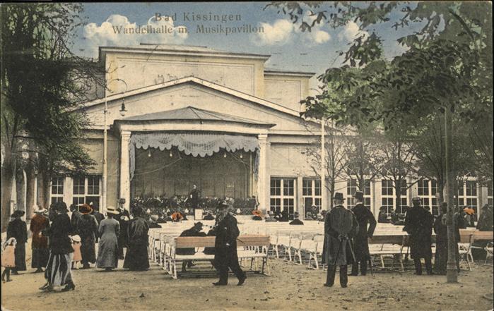 Bad Kissingen Wandelhalle Musikpavillion
