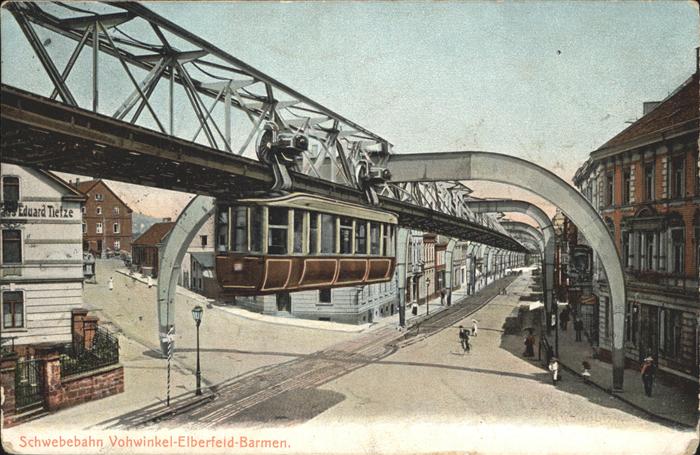 Vohwinkel Elberfeld-Barmen Schwebebahn