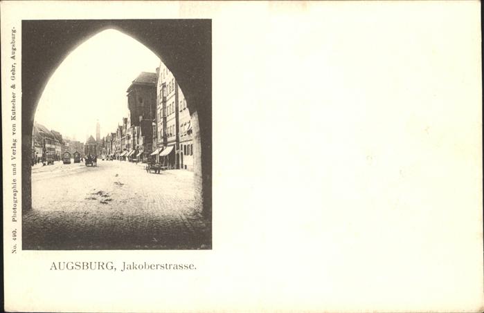 AUGSBURG  CITY Jakoberstrasse