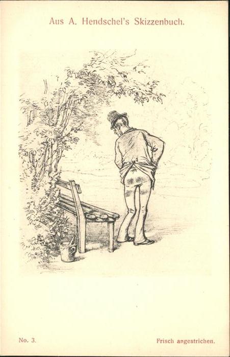 Kuenstlerkarte A Hendschels Skizzenbuch Frisch angestr