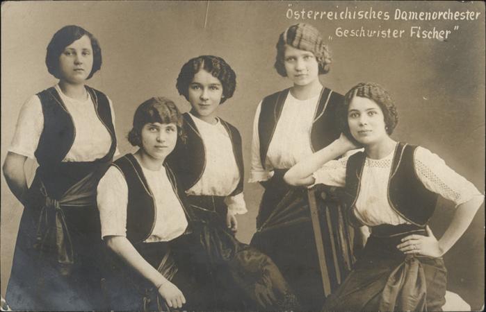 Musikanten Österreichisches Damenorchester Geschwi
