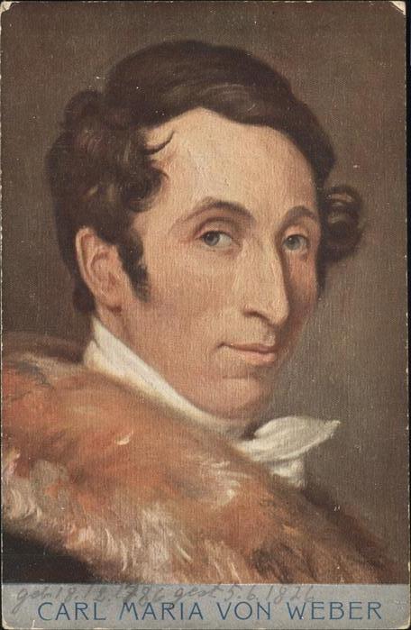 Persoenlichkeiten Carl Maria von Weber