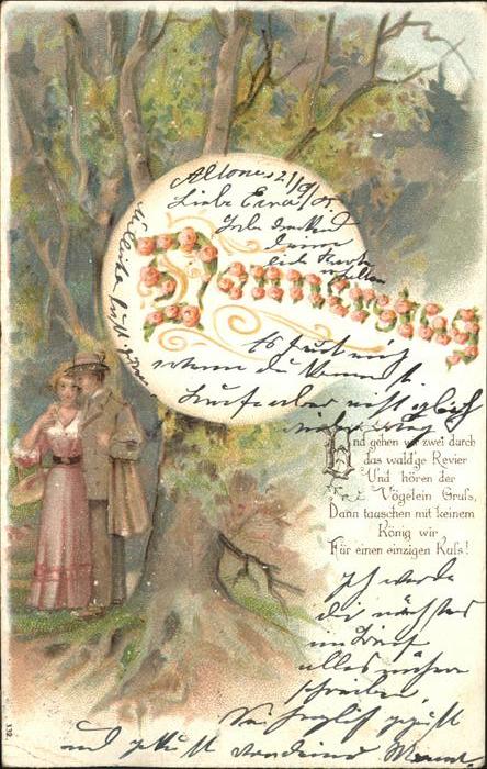 Wochentage Donnerstag Prägedruck