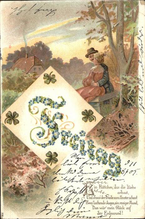 Wochentage Freitag Prägedruck