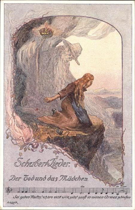 Tod Schubert Lied Der Tod und das Mädchen