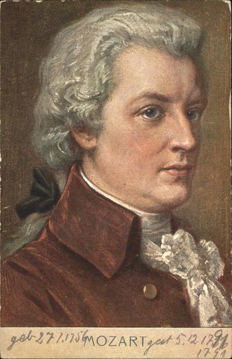 Mozart Wolfgang Amadeus