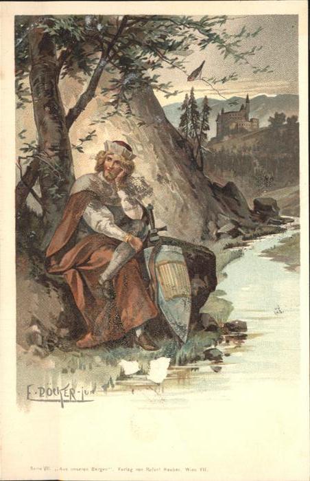 Kuenstlerkarte E Döcker