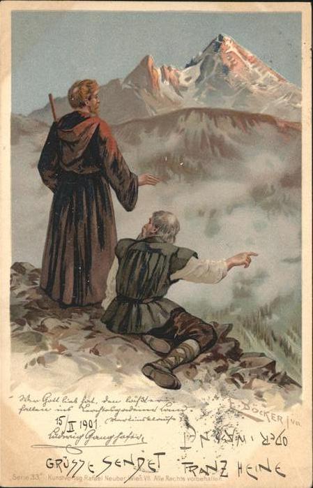 Kuenstlerkarte E Döcker