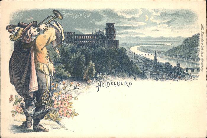 Trompeter Heidelberg Brücke