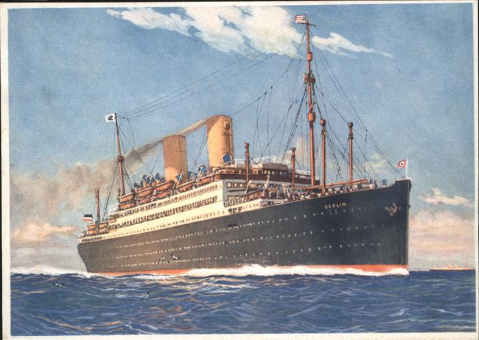 Dampfer Oceanliner Berlin