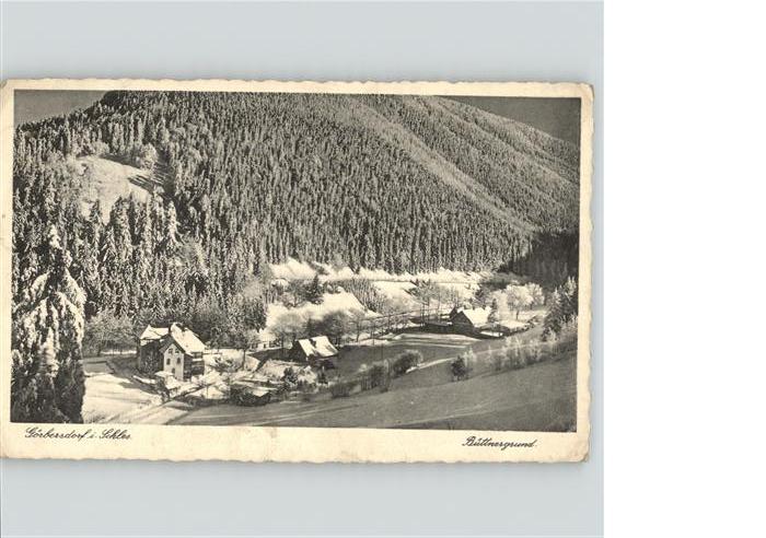 Goerbersdorf Schlesien Büttnergrund