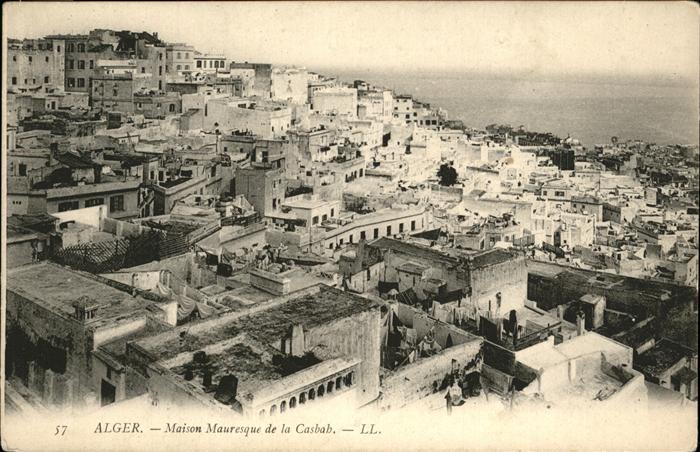 Alger Algerien Mauresque Casbah