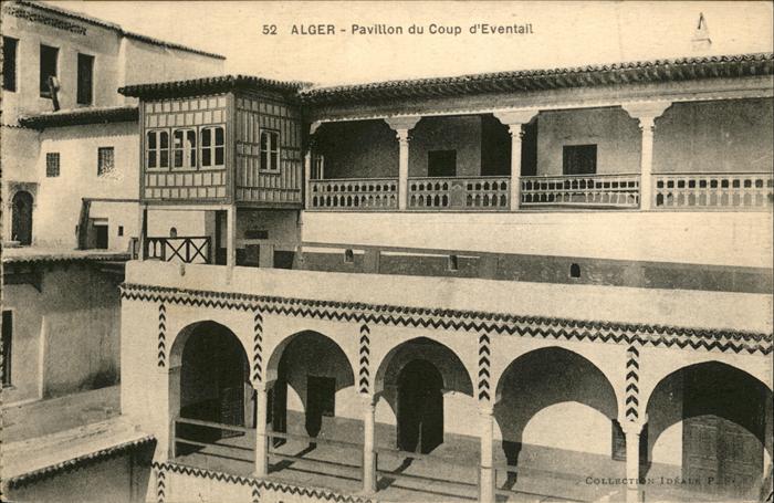 Alger Algerien Pavillon du Coup Eventail