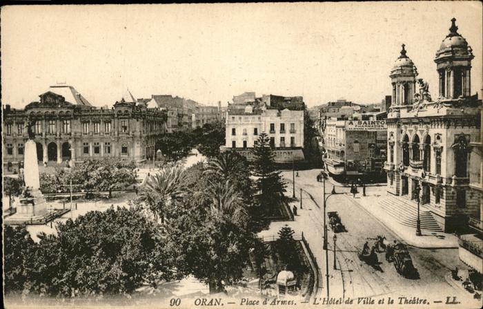 Oran Algerie Hotel de Ville Theatre