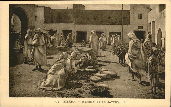Biskra Marchands Dattes
