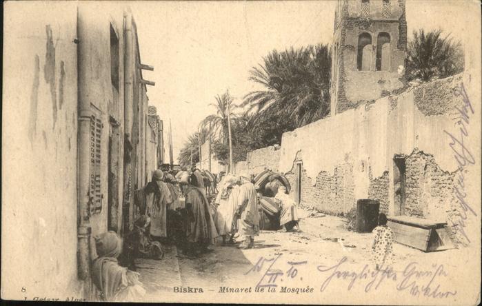 Biskra Minaret la Mosquee