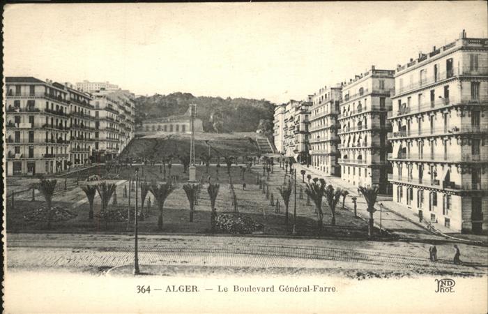 Alger Algerien Boulevard General Farre