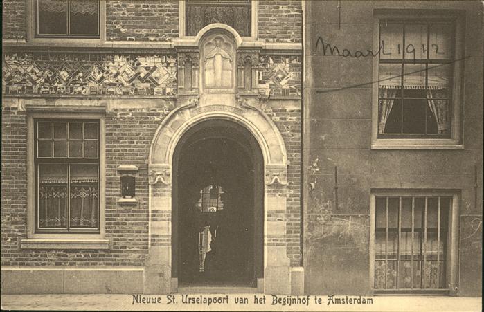 Amsterdam Niederlande Nieuwe St Urselapoort