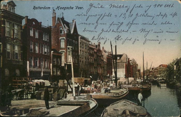 Rotterdam Haagsche Veer Schiff