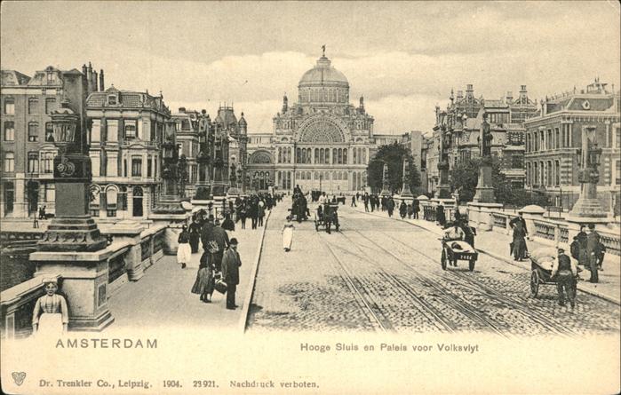 Amsterdam Niederlande Paleis voor Volksvlyt