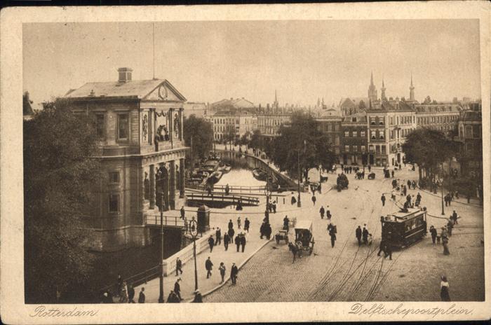 Rotterdam Delftschepoortplein Strassenbahn