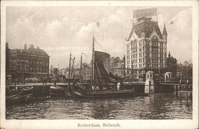 Rotterdam Bolwerk Schiff