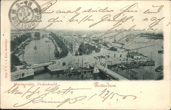 Rotterdam Haringvliet Brücke