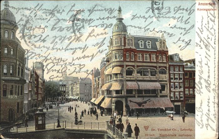 Amsterdam Niederlande Koningsplein