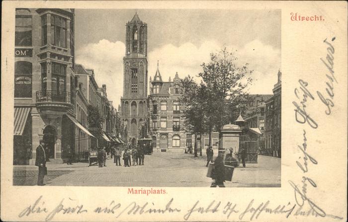 Utrecht Mariaplaats Strassenbahn