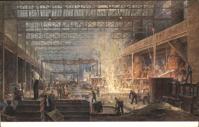 Handwerk Grusonwerk Panzergiesserei