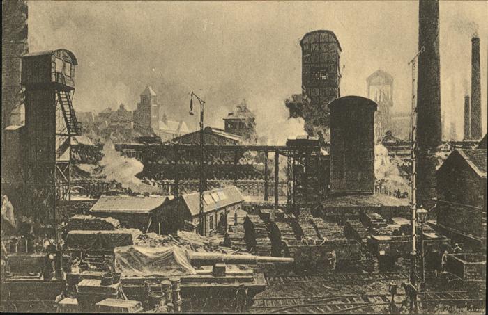 Handwerk Krupps Fabrik Zeche Sälzer und Neuack