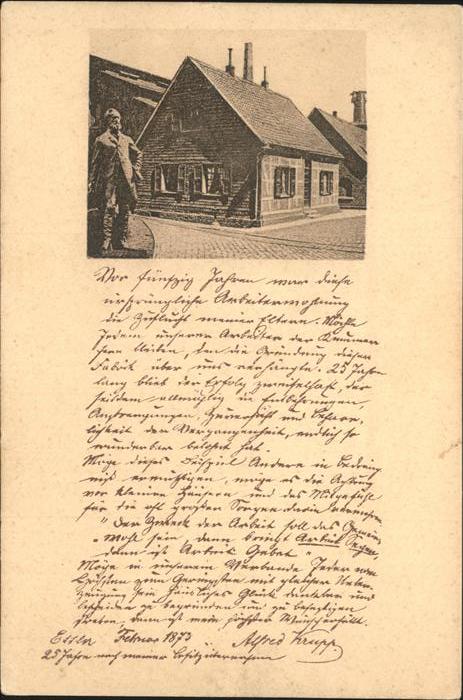 Handwerk Krupps Fabrik Stammhaus