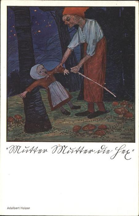 Kuenstlerkarte Adalbert Holzer