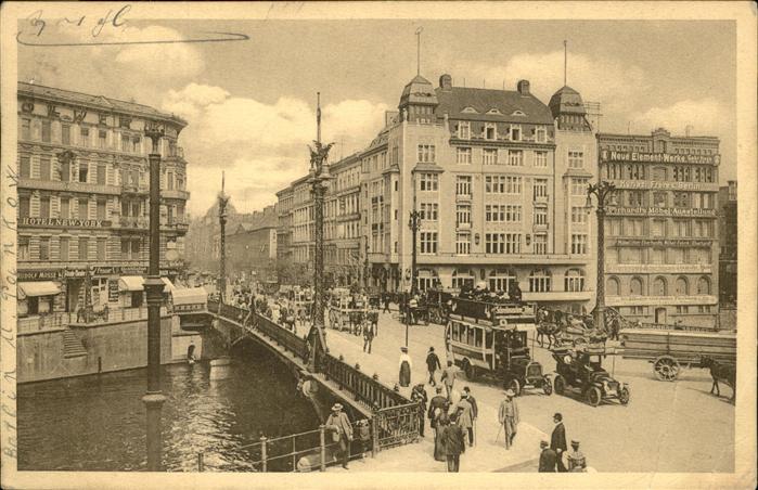 BERLIN CITY Weidendammer Bruecke