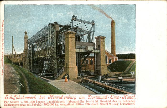 Henrichenburg Schiffshebewerk Schiffshebewerk