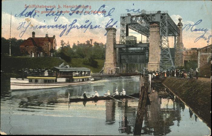 Henrichenburg Schiffshebewerk Schiffshebewerk