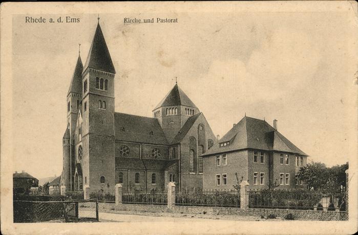 Rhede Ems Kirche Pastorat