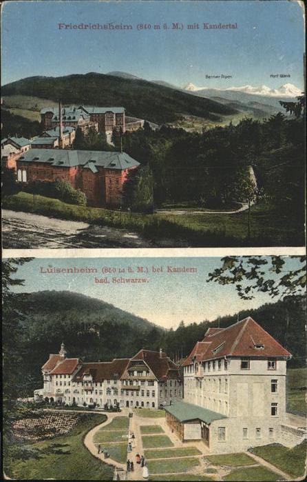 Friedrichsheim Rehaklinik Malsburg-Marze Luisenheim