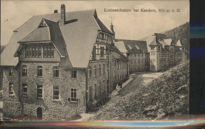 Luisenheim Rehaklinik Malsburg-Marzell K