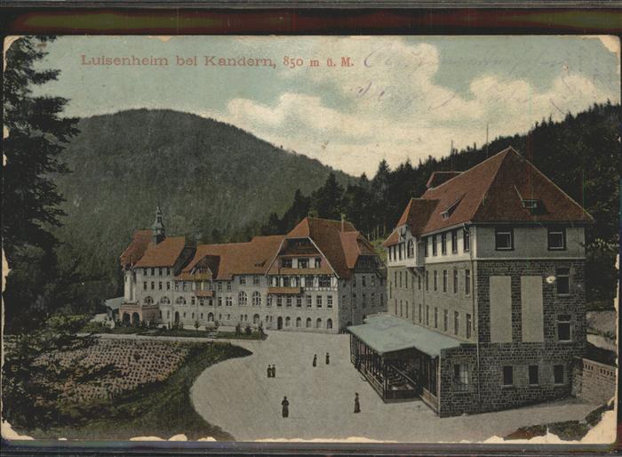 Luisenheim Rehaklinik Malsburg-Marzell K