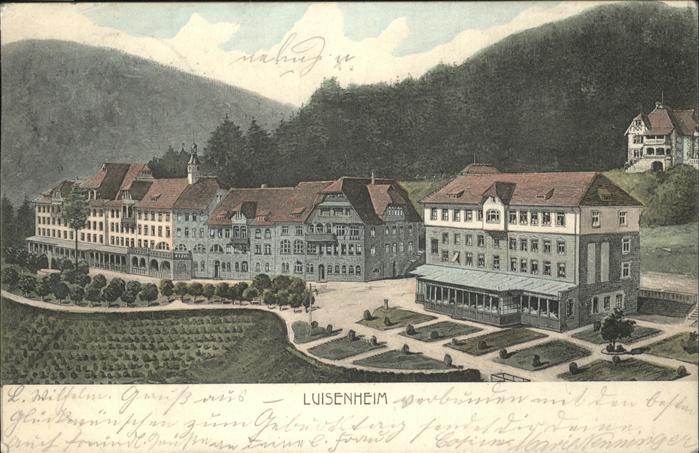 Luisenheim Rehaklinik Malsburg-Marzell K