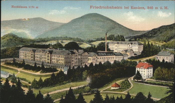 Friedrichsheim Rehaklinik Malsburg-Marze Hochblauen