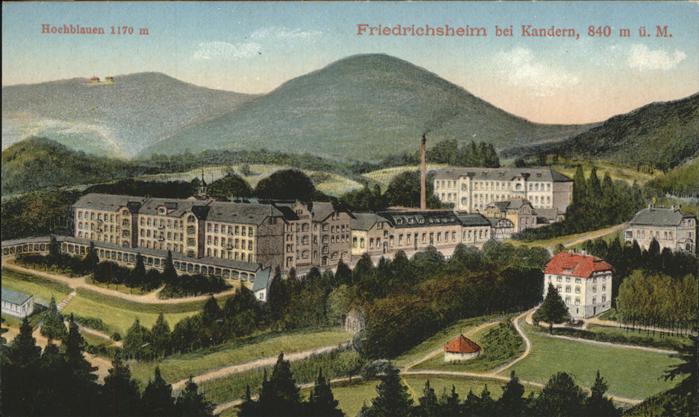 Friedrichsheim Rehaklinik Malsburg-Marze Hochblauen